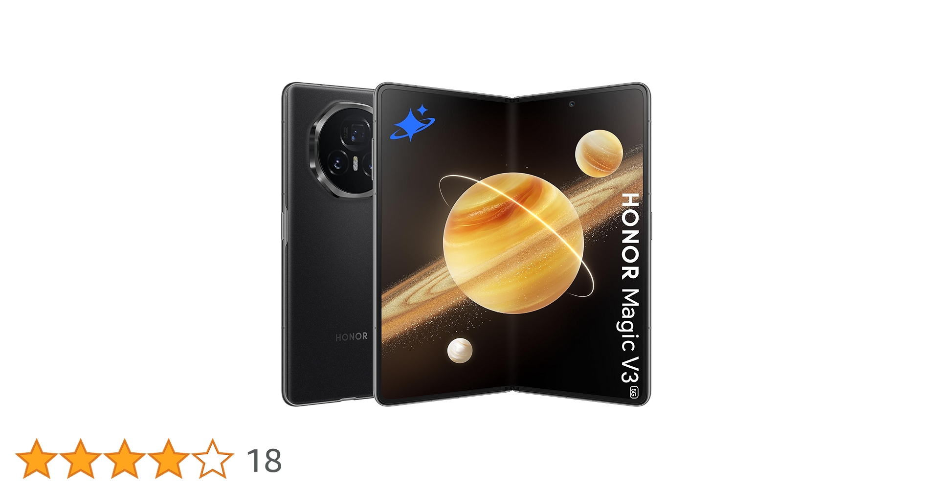 Honor Magic V3 5G Akıllı Telefon, 12 GB RAM + 512 GB ROM, Çift Sim